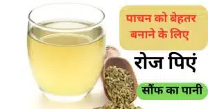 पाचन को बेहतर बनाने के लिए रोज पिएं सौंफ का पानी, जानें बनाने का तरीका:Benefits Of fennel Water digestion