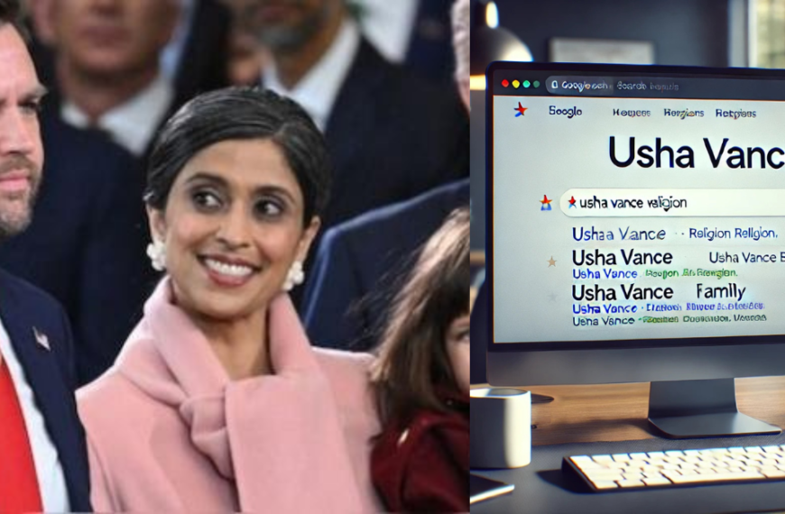 Who is Usha Vance: अमेरिकी उपराष्ट्रपति जेडी वेंस की पत्नी उषा वेंस का धर्म क्या है?', ट्रंप की शपथ के बीच लोग गूगल पर क्या सर्च कर रहे थे