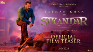 Sikandar Teaser Out 2025 : सलमान खान की फिल्म 'सिकंदर' का दमदार टीजर हुआ रिलीज, 'इंसाफ नहीं साफ करने आया सिकंदर',