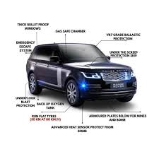 Range Rover में हाई-टेक सुरक्षा फीचर्स