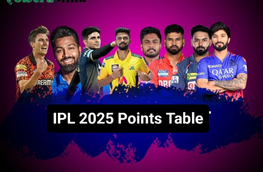 IPL 2025 Points Table:गुजरात से मिली RCB की हार से DC हुआ टॉप पर, पंजाब किंग्स को भी फायदा