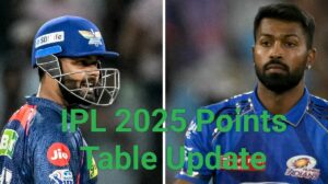 IPL 2025 Points Table Update: LSG vs MI मैच के बाद टॉप 5 टीमें बरकरार, मुंबई को नुकसान