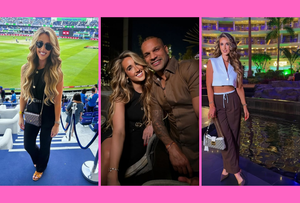 Shikhar Dhawan sophie shine: जानिए शिखर धवन और उनकी गर्लफ्रेंड सोफी शाइन की उम्र का अंतर और दोनों की कुल संपत्ति