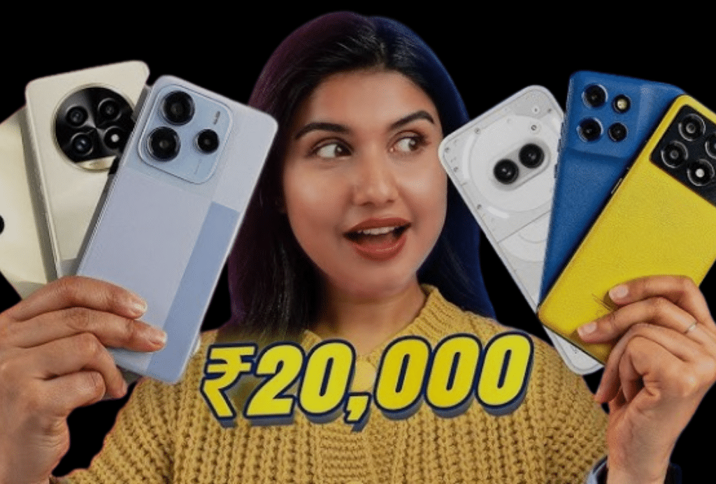 5 Smartphones Under 20K : 20,000 रुपये से कम के टॉप 5 स्मार्टफोन (मई 2025): बजट में मिलेगा बेस्ट कैमरा, परफॉर्मेंस और डिज़ाइन