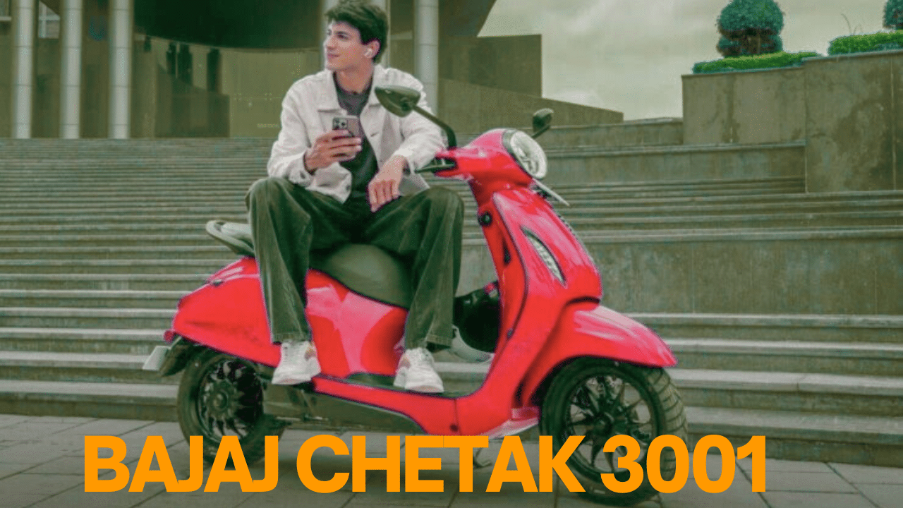 Bajaj Chetak 3001: बजाज ने लॉन्च किया गरीबों के बजट में सबसे सस्ता इलेक्ट्रिक चेतक स्कूटर, जानिए कीमत, रेंज और फीचर्स