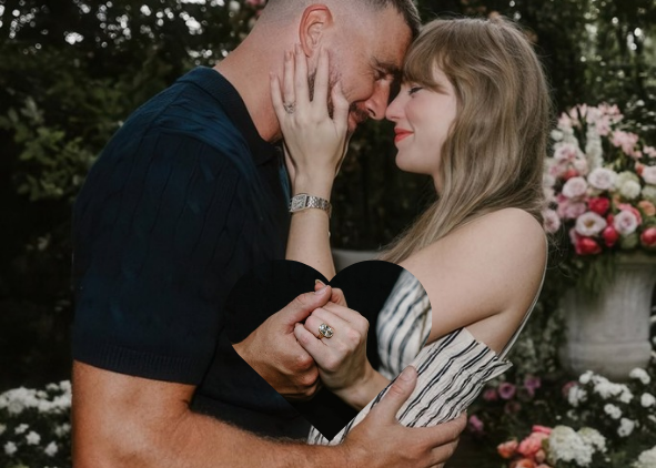 NFL Player Travis Kelce, Taylor Swift Engagement