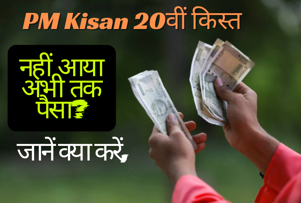 PM Kisan 20वीं किस्त: नहीं आया अभी तक पैसा? जानें क्या करें, ये करते ही 2 मिनट में आएगा आपका पैसा!