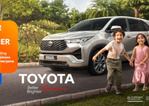 Good News! GST कटौती से Toyota कारें 3.49 लाख हुईं सस्ती | Fortuner से Glanza तक कीमत में बड़ी गिरावट, देखें लिस्ट।
GST कटौती का फायदा: Toyota कारें हुईं सस्ती, Fortuner से Glanza तक कीमत में गिरावट